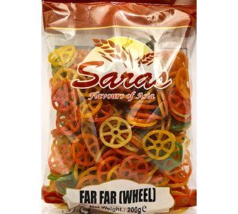 Far Far Colored Wheel Saras 200g (needs to fry)