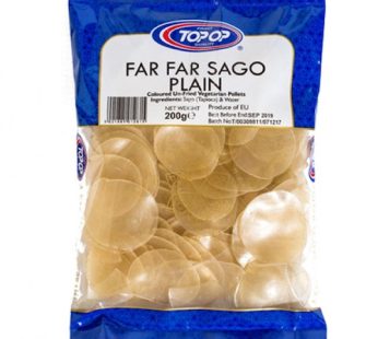 Far Far Plain Sago Top Op 200g (needs to fry)