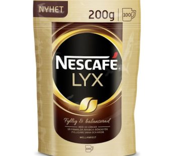 Nescafé Lyx Mellanrost SnabbkaffeInstant Coffee 200g