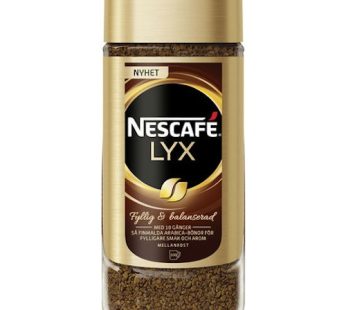 Nescafé Lyx Mellanrost SnabbkaffeInstant Coffee Burk 100g200g