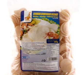 Prawn Chips 1kg (needs to fry)